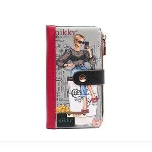 Nikky By Nicole Lee RFID Wallet Urabn Coffee Dream Eco-leather Leather